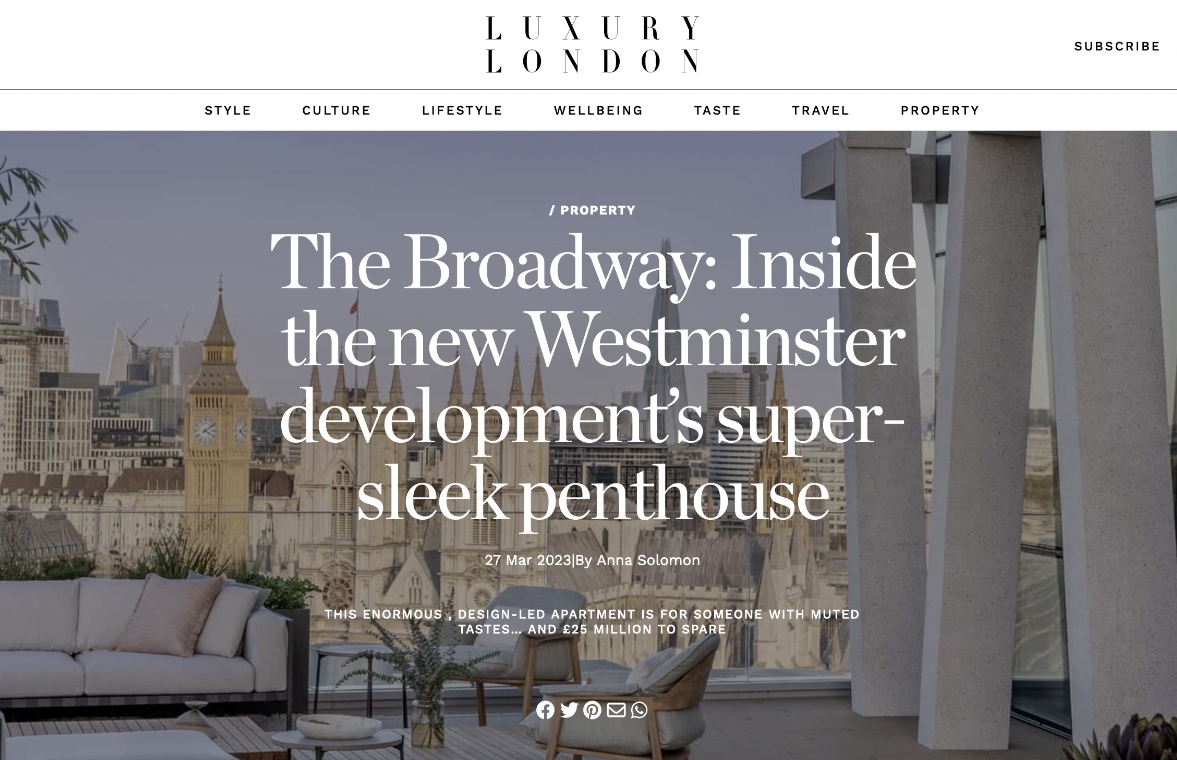 Luxury london press 2
